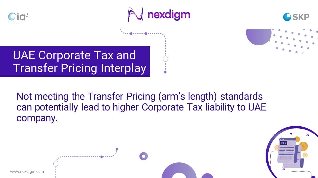 UAE Corporate Tax and Transfer Pricing Interplay