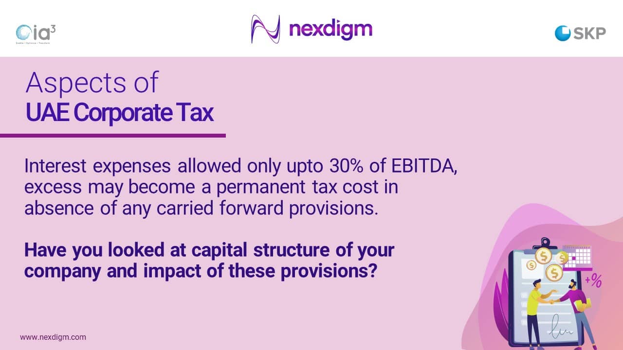 Aspects of UAE Corporate TAX