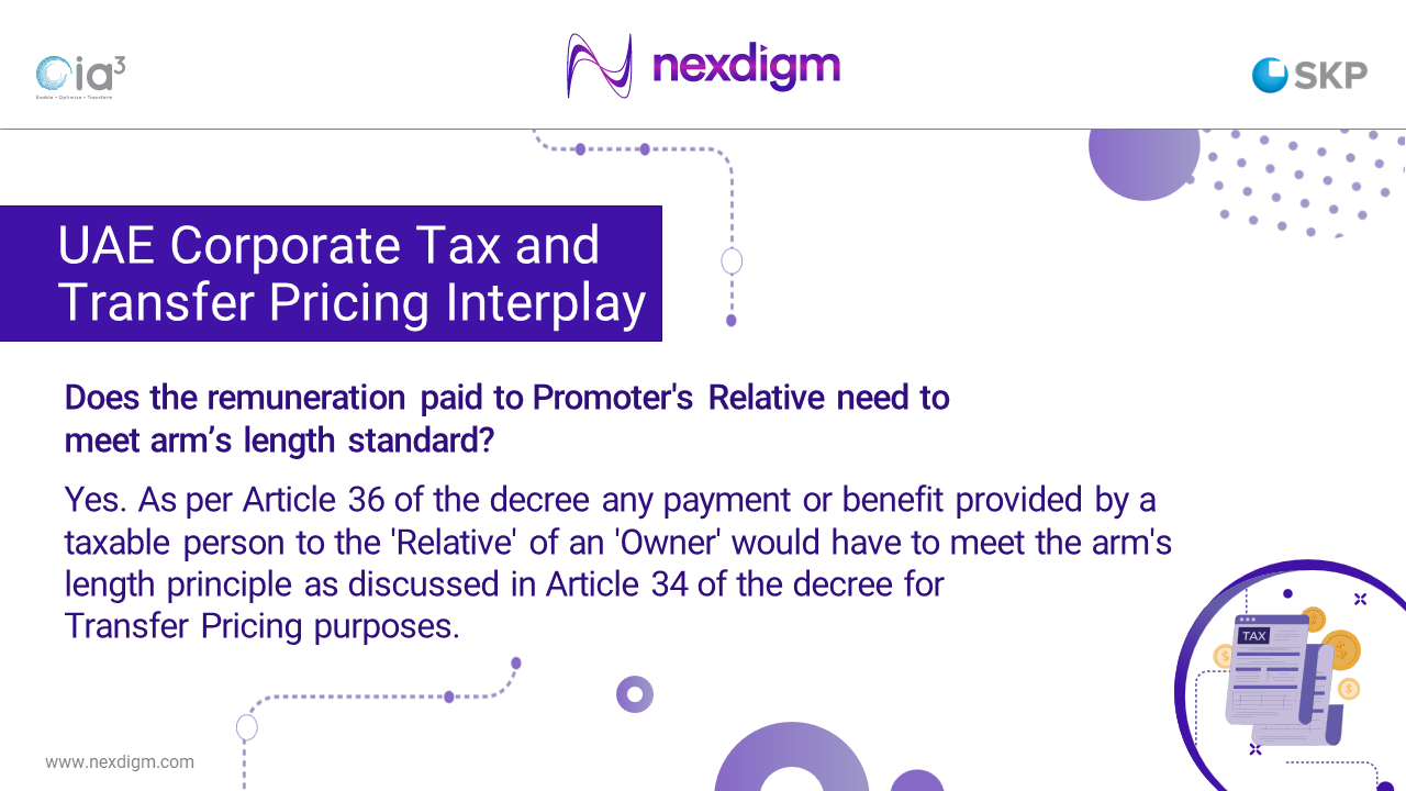 UAE Corporate Tax and Transfer Pricing Interplay